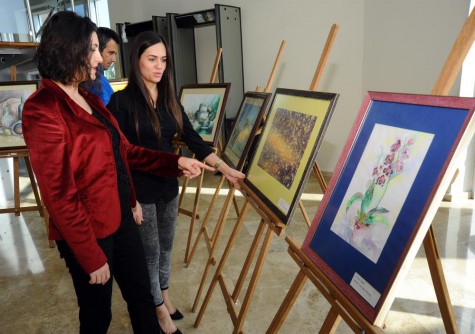 ​Kepez’de ‘Öğretmeler Günü Resim Sergisi’ açıldı