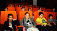 Kepezli çocukların sinema keyfi