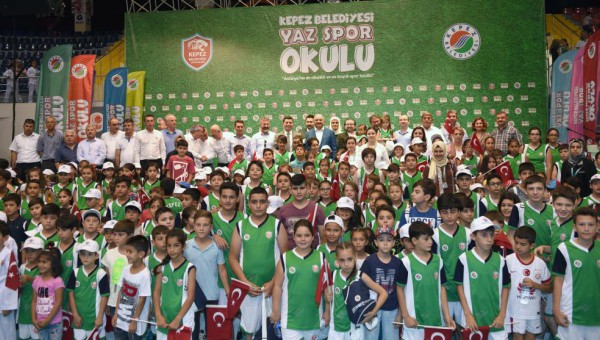 Kepez’in Yaz Spor Okulları Törenle Açıldı 