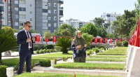 Kepez’de bayram öncesi şehit aileleri unutulmadı