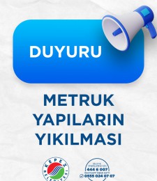 Metruk Yapıların Yıkılması
