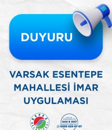 VARSAK ESENTEPE MAHALLESİ