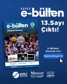 Kepez E-Bülten 13. Sayısı Çıktı