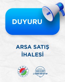 Arsa Satış İhalesi