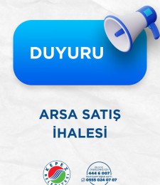 Arsa Satış İhalesi
