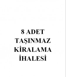 KEPEZ BELEDİYE BAŞKANLIĞI 8 ADET TAŞINMAZ KİRALAMA İHALESİ