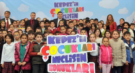 Kepez Park Orman’ı çocukların