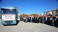 Kepez’den Bayır- Bucak’a 6 TIR yardım