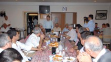 Tütüncü muhtarlar ile iftarda buluştu