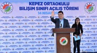 Kepez Ortaokulu’na da bilgisayar sınıfı