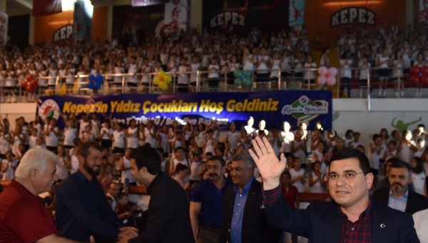 Kepez’in yıldız gençleri şenlendi 