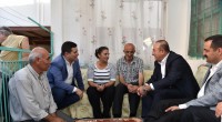 Tütüncü, Bakan Çavuşoğlu ile vatandaşa gitti