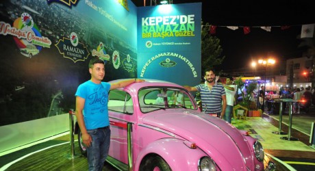 Kepez’in otomobilleri Ramazan standında