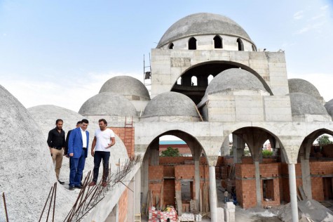 Tütüncü Çelebi Sultan Mehmed Camii’ni inceledi