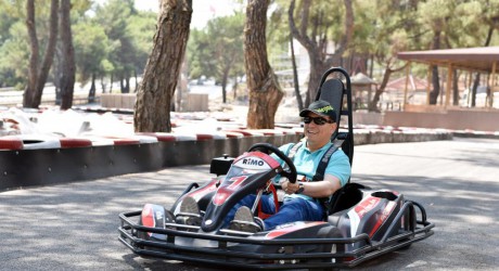 Tütüncü’den Go-kart testi