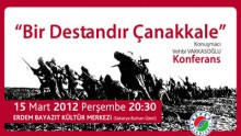 Kepezde Bir Destandır Çanakkale konferansı