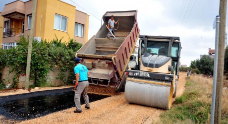 Duacı’ya 38 ton sathi asfalt