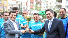 Kepez birimler arası futbol turnuvası tamamlandı