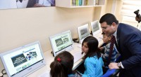 Köy okullarına da bilgisayar sınıfı