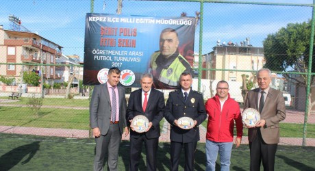 Şehit Polis Fethi Sekin  futbol turnuvası başladı