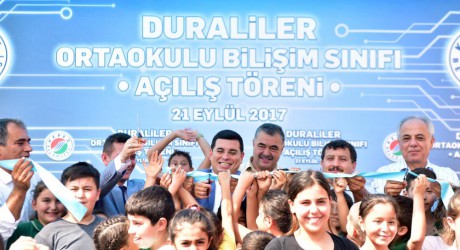 22’inci bilişim sınıfı Duraliler’e