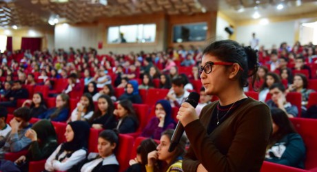 ​Prof. Özkan’dan Kepezli öğrencilere nasihatler.