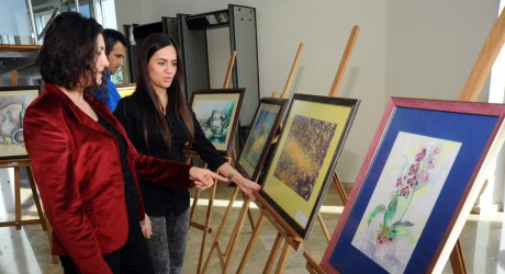 ​Kepez’de ‘Öğretmeler Günü Resim Sergisi’ açıldı