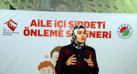 Kepez’den ‘Aile İçi Şiddeti Önleme Semineri’