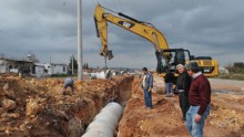 Barajın yağmur suyu problemi çözülüyor