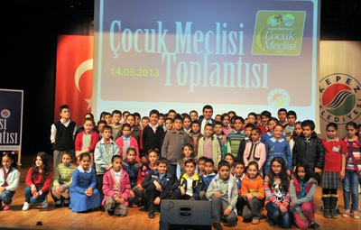 Antalyanın ilk çocuk meclisi Kepezde