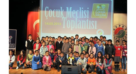 Antalyanın ilk çocuk meclisi Kepezde