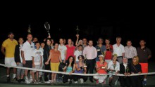 Kepezde Yetişkinler Tenis Kursu ve Turnuvası sona erdi