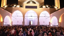 Binlerce kişi Çelebi Sultan Mehmed Cami’nde buluştu
