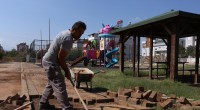 Kepez'de mevcut parklar yenileniyor