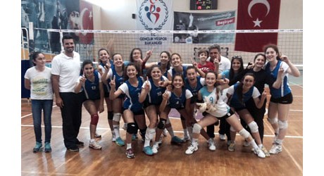 Kepezli voleybolcular Türkiye şampiyonası finallerinde