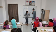 Yabancı uyruklular Türkçe öğreniyor