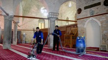 Kepez’den Antalya’ya cami temizliği hizmeti 