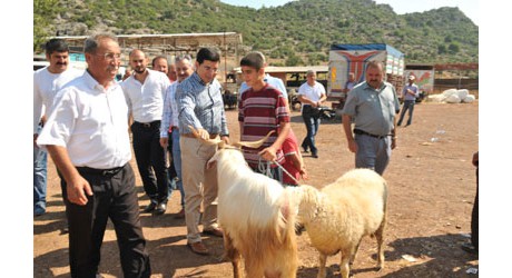 Kepezden Antalyaya kurban pazarı