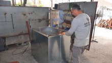 Kepez Belediyesi çöp konteynerlerini kendi üretiyor