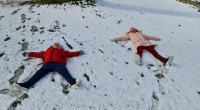 Kar sevinci Kepez’de bir başka yaşandı