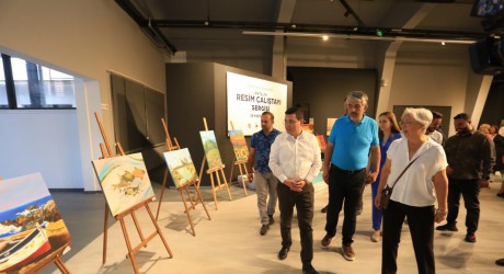 Antalya Resim Çalıştayı Sergisi kapılarını açtı