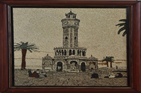 Antalya’nın deniz kumundan İzmir’in Saat Kulesi’ni yaptılar
