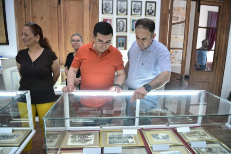 Tütüncü, Antalya Lisesi Müzesi’ni gezdi