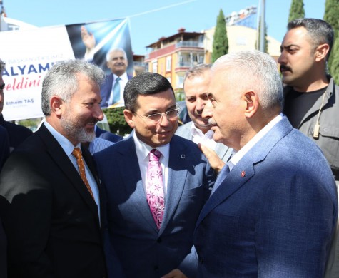 AK Parti Genel Başkan Vekili Yıldırım ve Bakan Bilgin Kepez’de