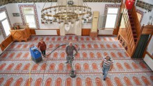 Kepez’den camilere teknolojik temizlik hizmeti