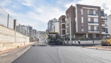 Kepez’den Esentepe’nin batısına sıcak asfalt