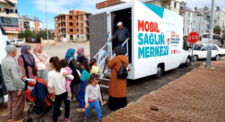 Mobil Sağlık Merkezi, Kepez’in mahallelerinde