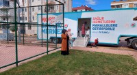 Mobil Sağlık Merkezi, Kepez’in mahallelerinde
