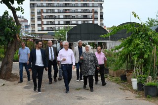 Başkan Vekili Altekin, belediye tesislerini inceledi