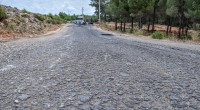 Kepez’den kurban pazarı yoluna sıcak asfalt